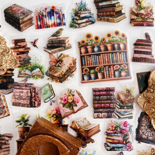 Floral Study Sticker 60PCS