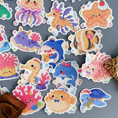 Marine Buddy Sticker 50PCS