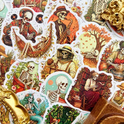 Fun Skull Sticker 50PCS