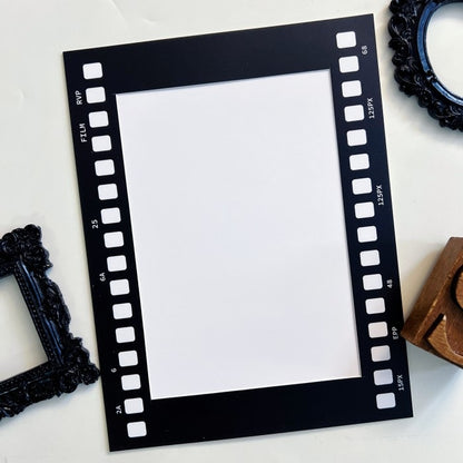 Retro Film Strip Paper Frames 5PCS