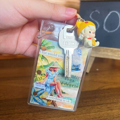 Polaroid Clear PVC Badge Holder