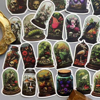 Bug Jar Sticker 56PCS