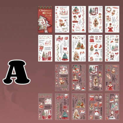 Christmas Gift Book Sticker Book 18Sheets