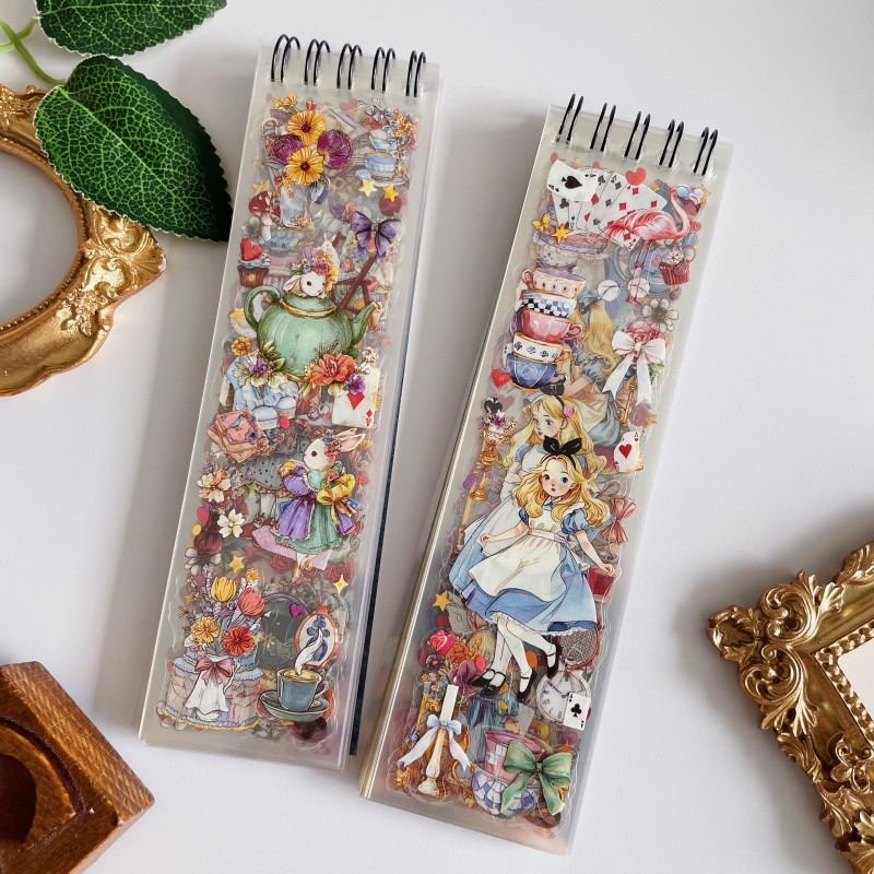 Fall Into Alice's Wonderland Sticker Book 50Sheets