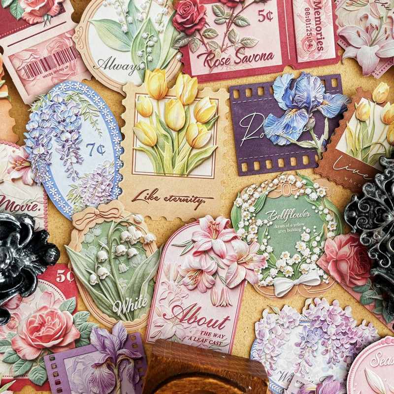 Floating World Paper Sticker 30PCS