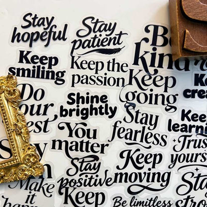 Believe More Sticker 56PCS