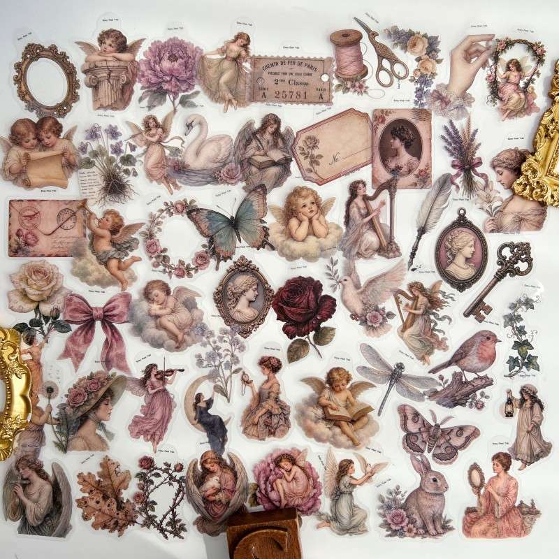 Angel Bloom Sticker 50PCS