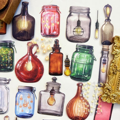 Bottled Stars Sticker 60PCS