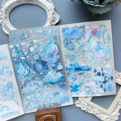 Rain Between Clouds Sticker Book 20Sheets