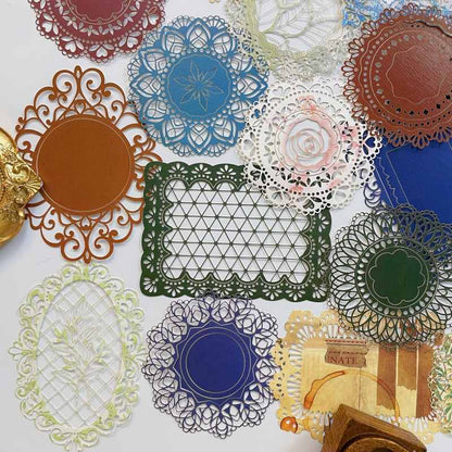 Lace Old Stationery Collage Paper 40PCS