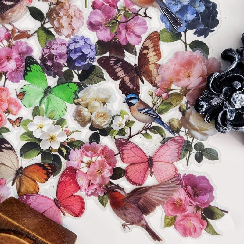 Petal Swarm Sticker 60PCS