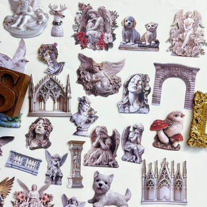 Gypsum Museum Sticker 60PCS