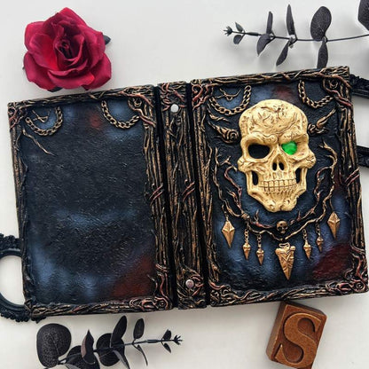 Forbidden Tome 3D Loose-Leaf Kraft Journal