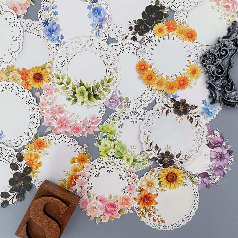 Lace Nectar Sticker 60PCS