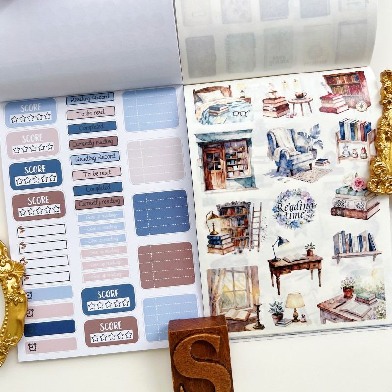 Enjoy Reading Daily Sticker Book 24Sheets