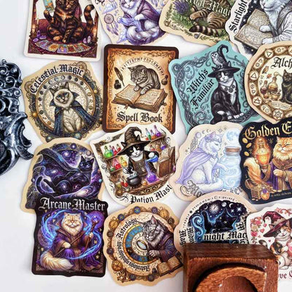 Mage Cat Sticker 50PCS