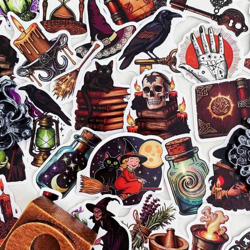 Gothic Coven Sticker 50PCS