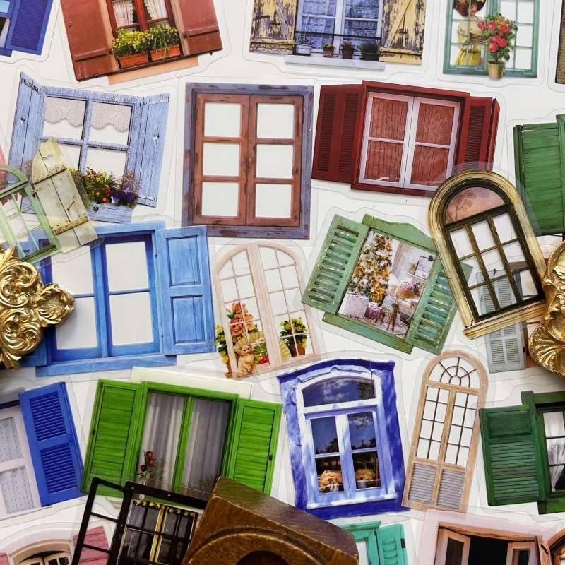 Calm Window Sticker 50PCS