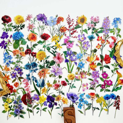 Rich Bloom Sticker 60PCS