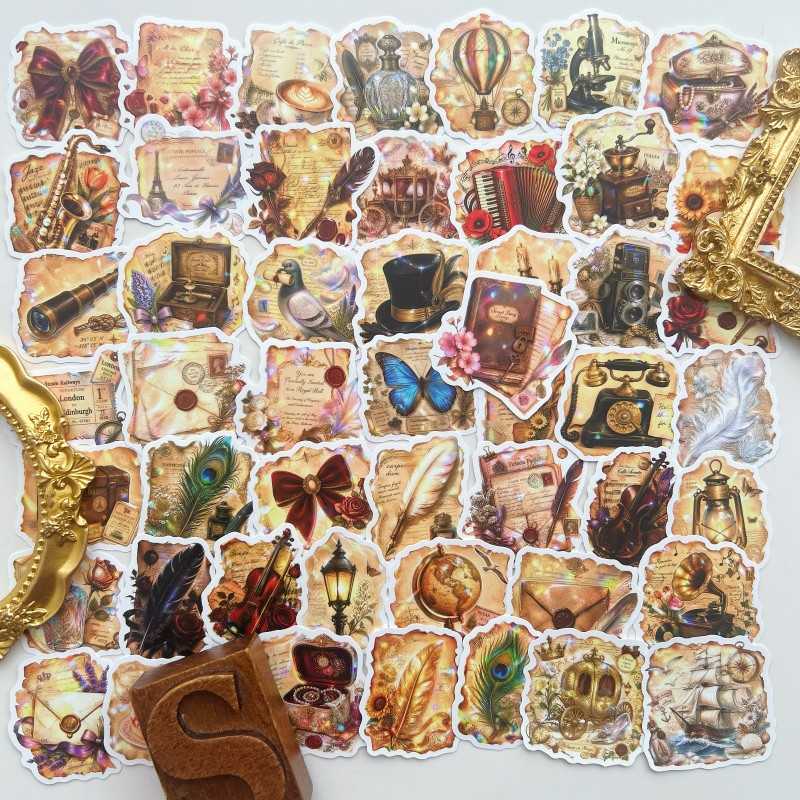 Faded Letter Sticker 50PCS