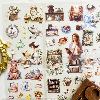 Scented Lady Sticker 12PCS