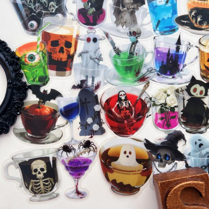 Odd Teacup Sticker 50PCS