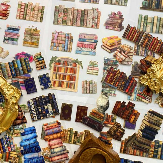 Book Exhibition Room Sticker 8Sheets