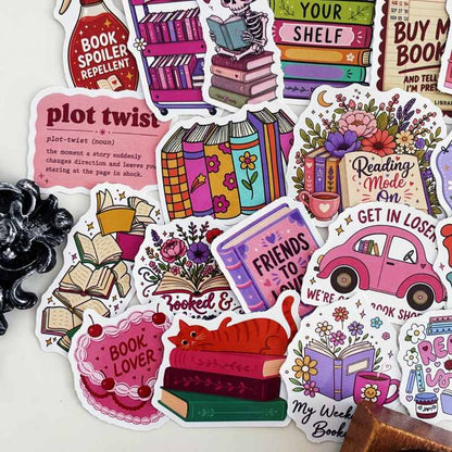Bookish Days Sticker 50PCS