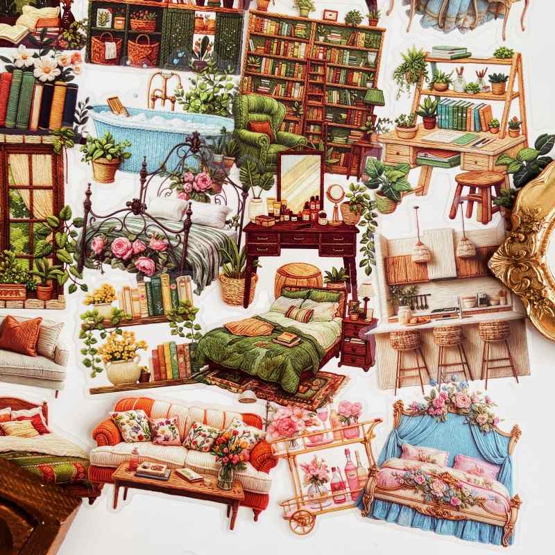 Home Comforts Sticker 60PCS