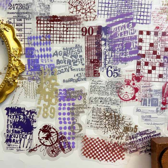 Manuscript Book Sticker 90PCS