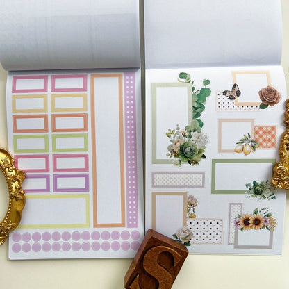 Colourful Planner Sticker Book 24Sheets