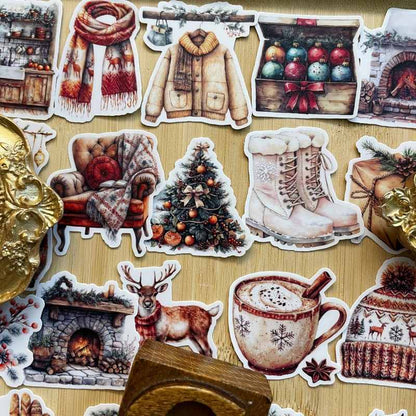 Snowy Nest Sticker 20PCS