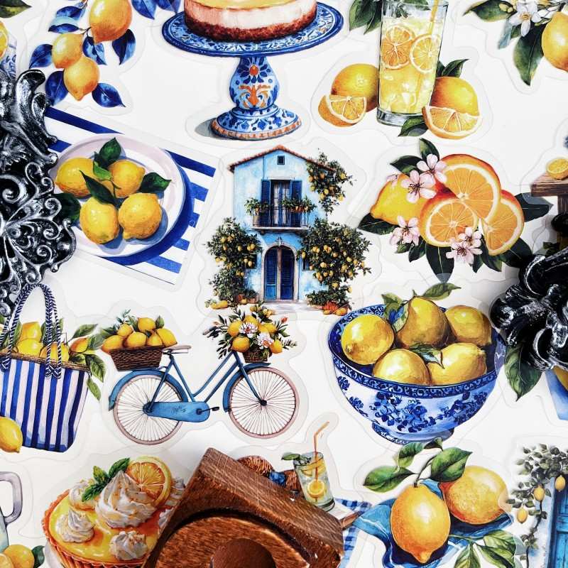 Happy Lemon Sticker 50PCS