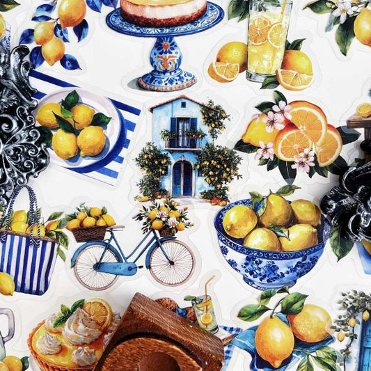 Happy Lemon Sticker 50PCS