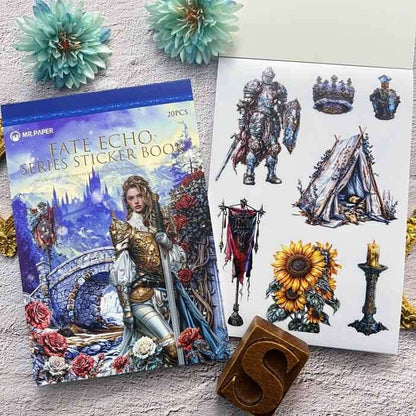 Fateful Echoes Sticker Book 20Sheets