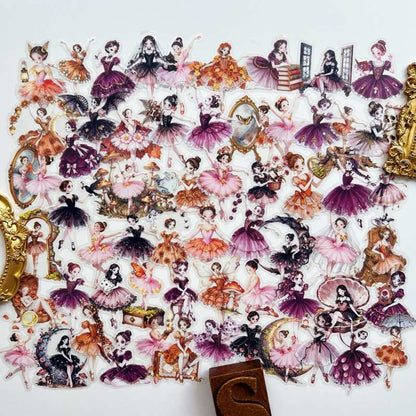 Little Ballet Sticker 60PCS