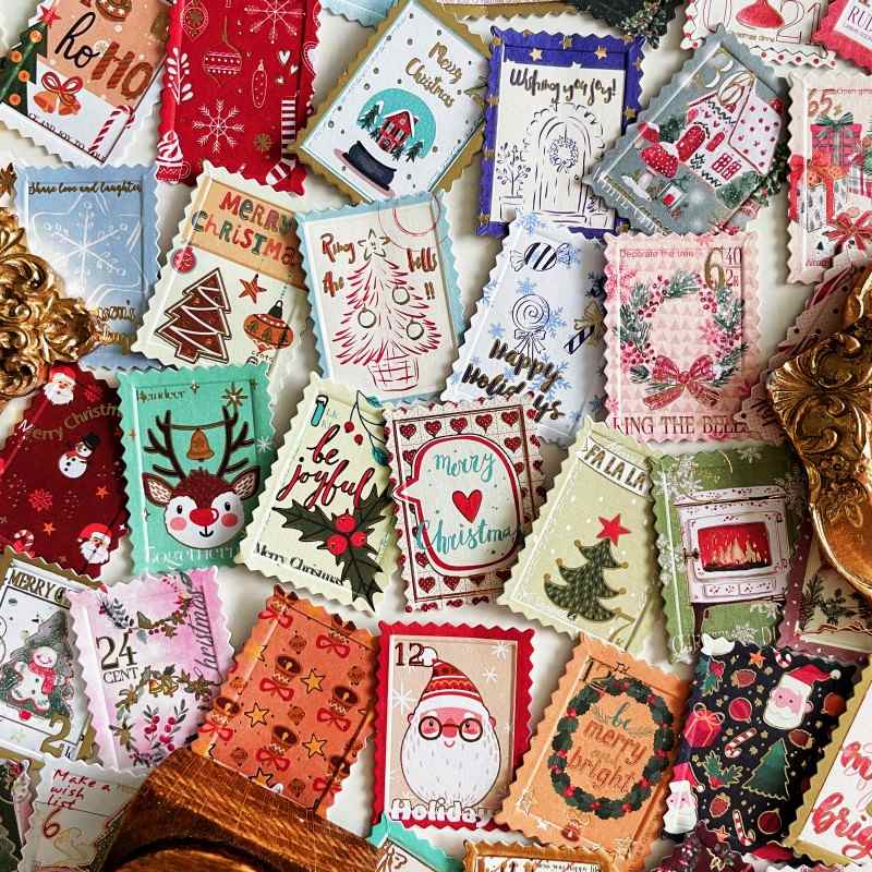 Merry Post Sticker 60PCS