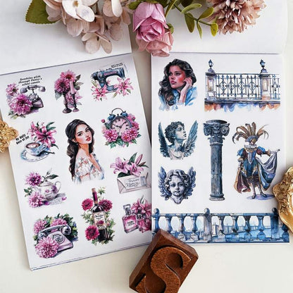 Water City Bloom Tour Sticker Book 20Sheets