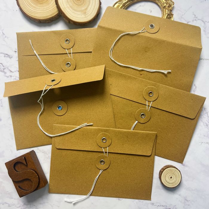 Kraft Paper Envelope 5PCS