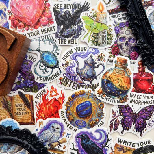 Arcane Decor Sticker 50PCS