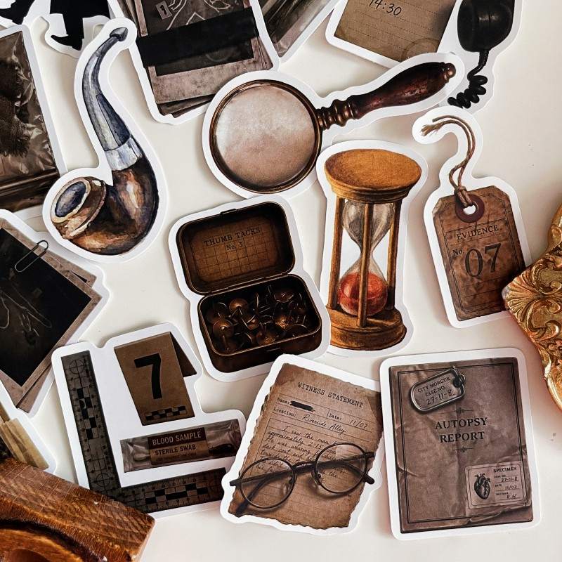 Mystery Clue Sticker 50PCS