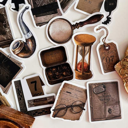 Mystery Clue Sticker 50PCS