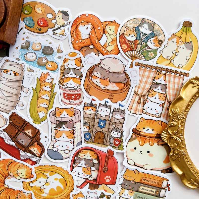 Stack Kitten Sticker 50PCS