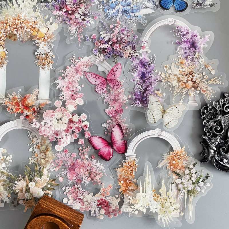 Passion Bloom Sticker 60PCS