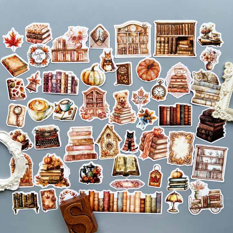 Warm Reading Days Sticker 50PCS