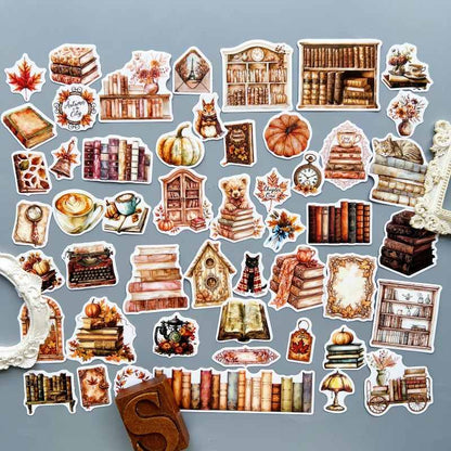 Warm Reading Days Sticker 50PCS