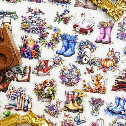Evening Eden Sticker 60PCS