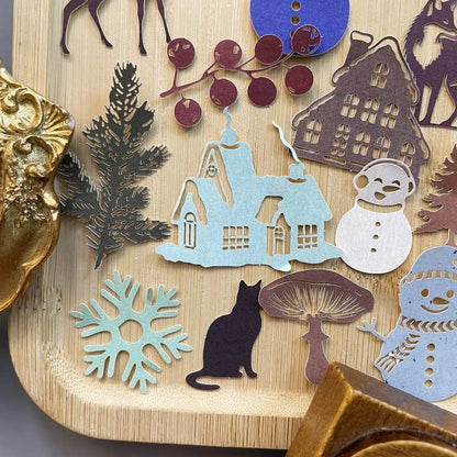 Winter Collection Die Cuts 30PCS
