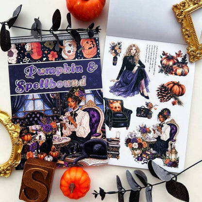 Pumpkin & Spellbound Sticker Book 24Sheets