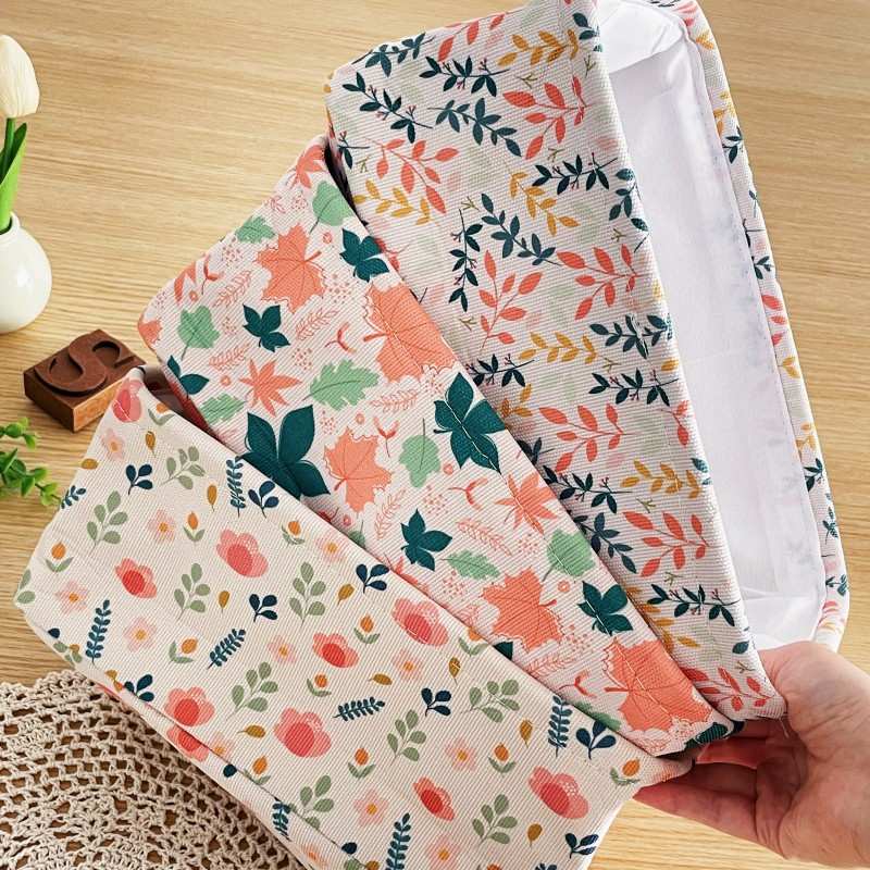 Wildflowers Fabric Desktop Organizer